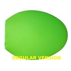 Spandex Fabric Lid Cover toilet SEAT Round & Elongated HandMade USA. Light Green